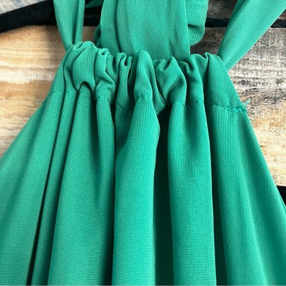 Fiestar Green Halter Tank Top Size Small - Picture 4 of 12